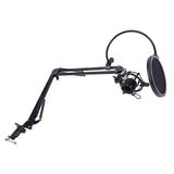 Microphone Stands Universal Shock Mount Mic Holder Table Mounting Clamp