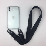 Mobile Phone Charms Straps Liquid Silicone Chain Necklace Cell Phone Case Neck Strap Rope Cord For Iphone