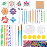 41 Pieces Mandala Painting Tools Set DIY Dotting Stick