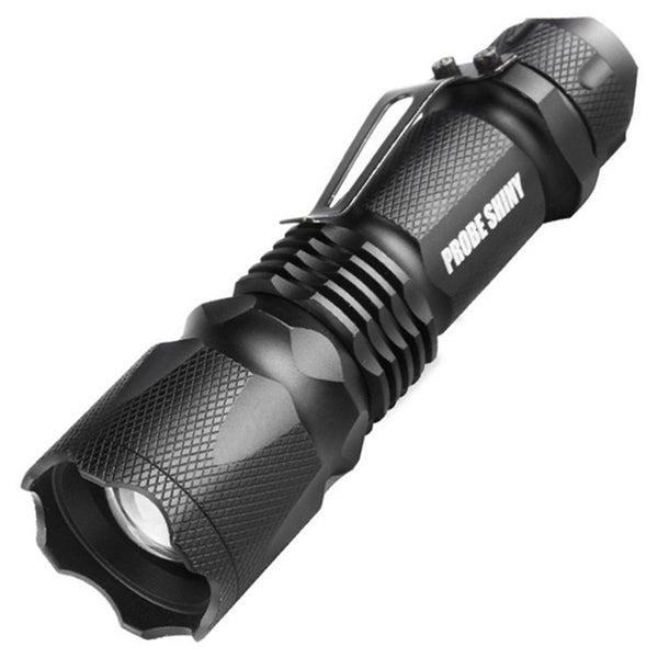 Led Strong Light Mini Torch Retractable Zoom