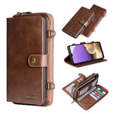 PU Leather Case for iphone 13 13 pro max Wallet Card Holder Flip Multifunction Phone Cover
